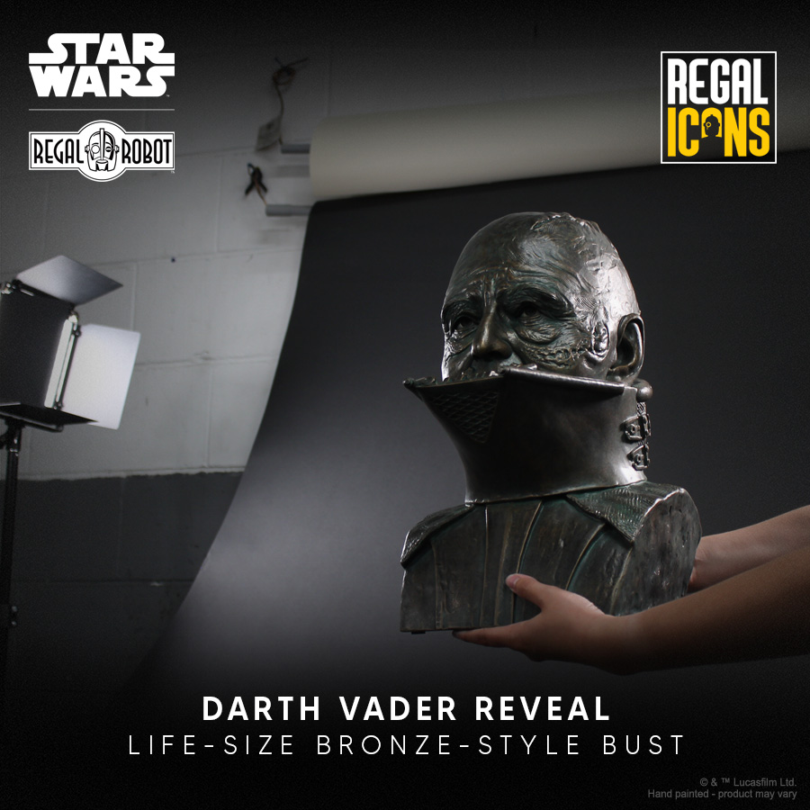 Darth Vader aka Anakin Skywalker life-sized bust