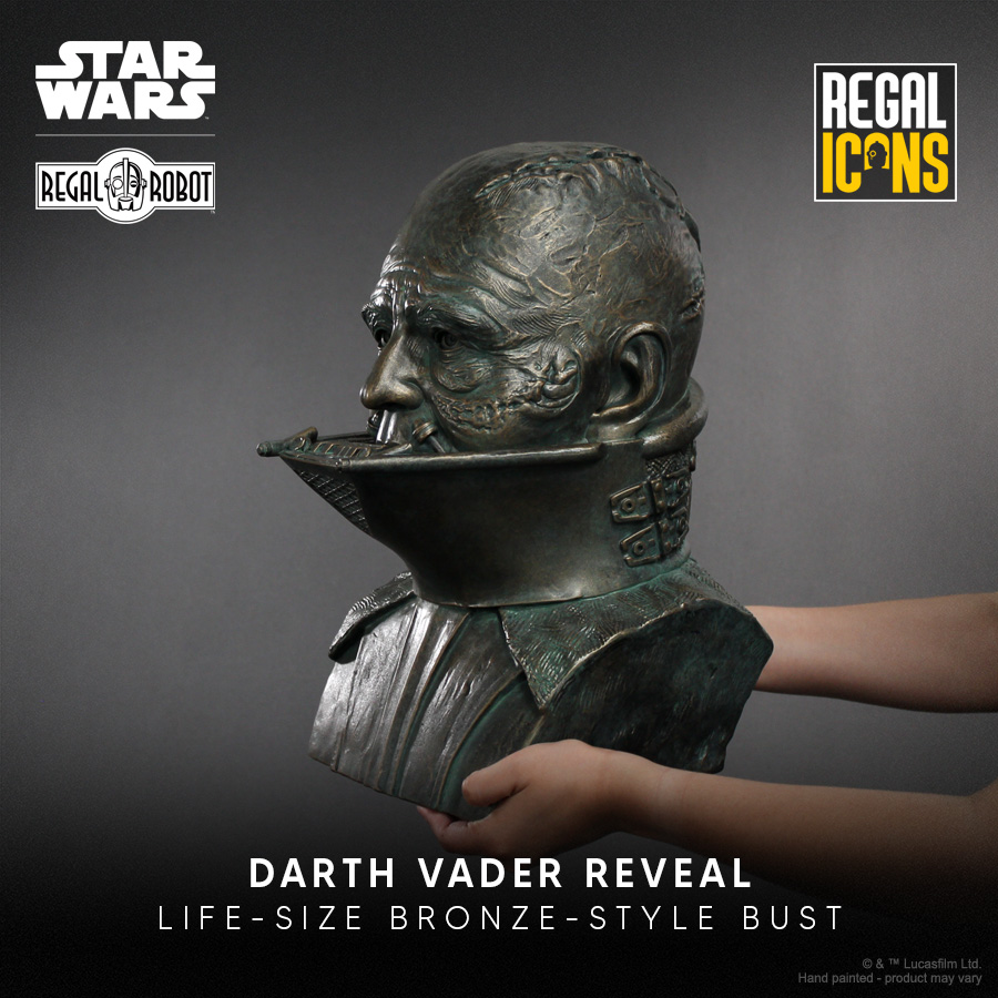 Darth Vader aka Anakin Skywalker life-sized bust