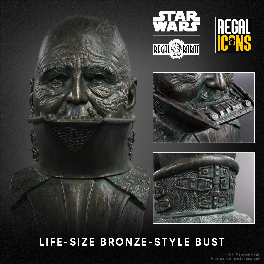 Darth Vader aka Anakin Skywalker life-sized bust