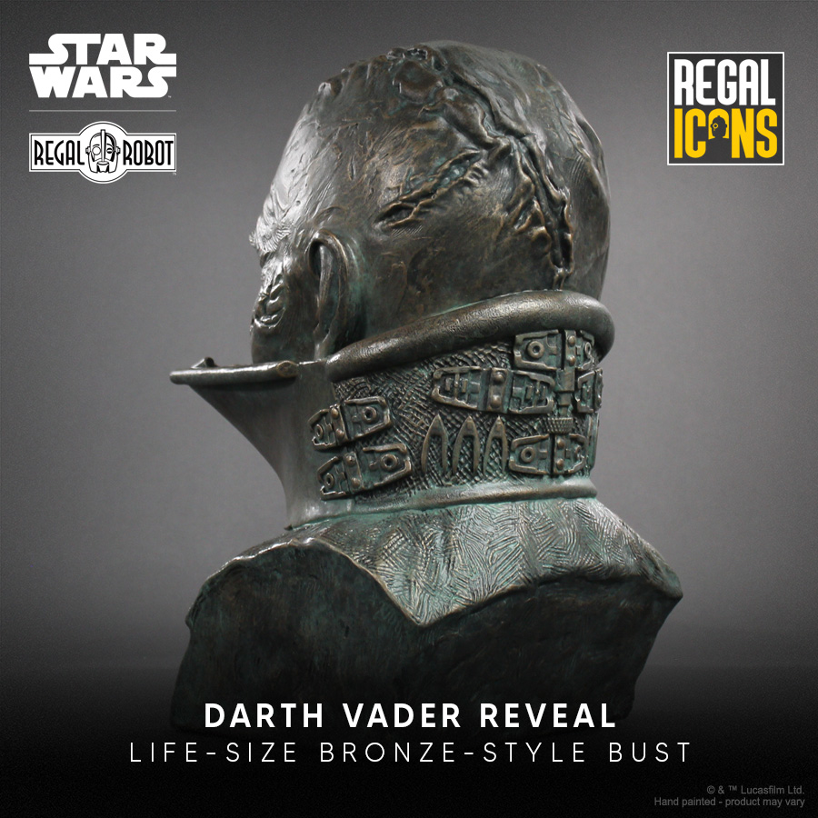 Darth Vader aka Anakin Skywalker life-sized bust