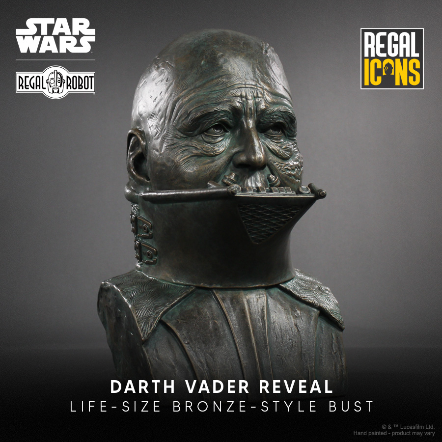 Darth Vader aka Anakin Skywalker life-sized bust