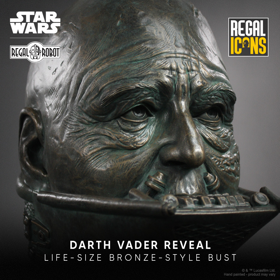 Darth Vader aka Anakin Skywalker life-sized bust