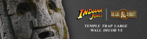 ndiana Jones Raiders of the Lost Ark Chachapoyan Temple wall face prop