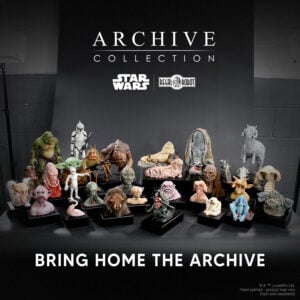 Star Wars Return of the Jedi replica maquettes from Regal Robot