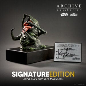 Apple Slug was a concept maquette made for Return of the Jedi by Kirk Thatcher
