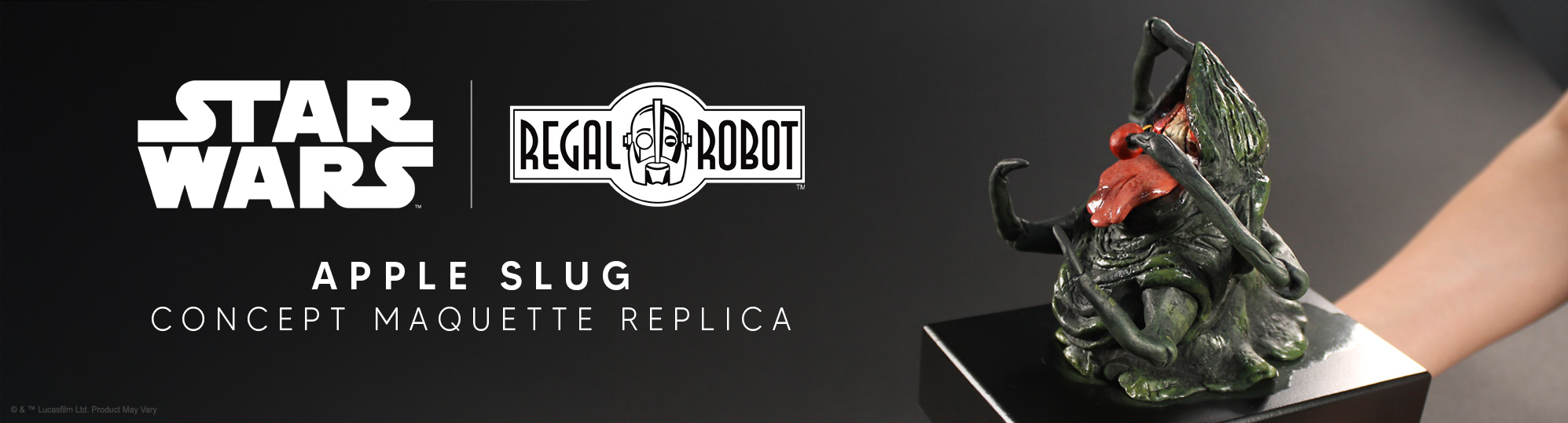 Apple Slug was a concept maquette made for Return of the Jedi by Kirk Thatcher