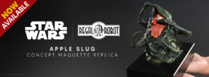 Apple Slug was a concept maquette made for Return of the Jedi by Kirk Thatcher