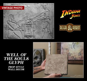 R2-D2 and C-3PO in Raiders of the Lost Ark - Indiana Jones Easter Egg