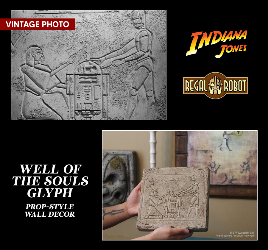 R2-D2 and C-3PO in Raiders of the Lost Ark - Indiana Jones Easter Egg