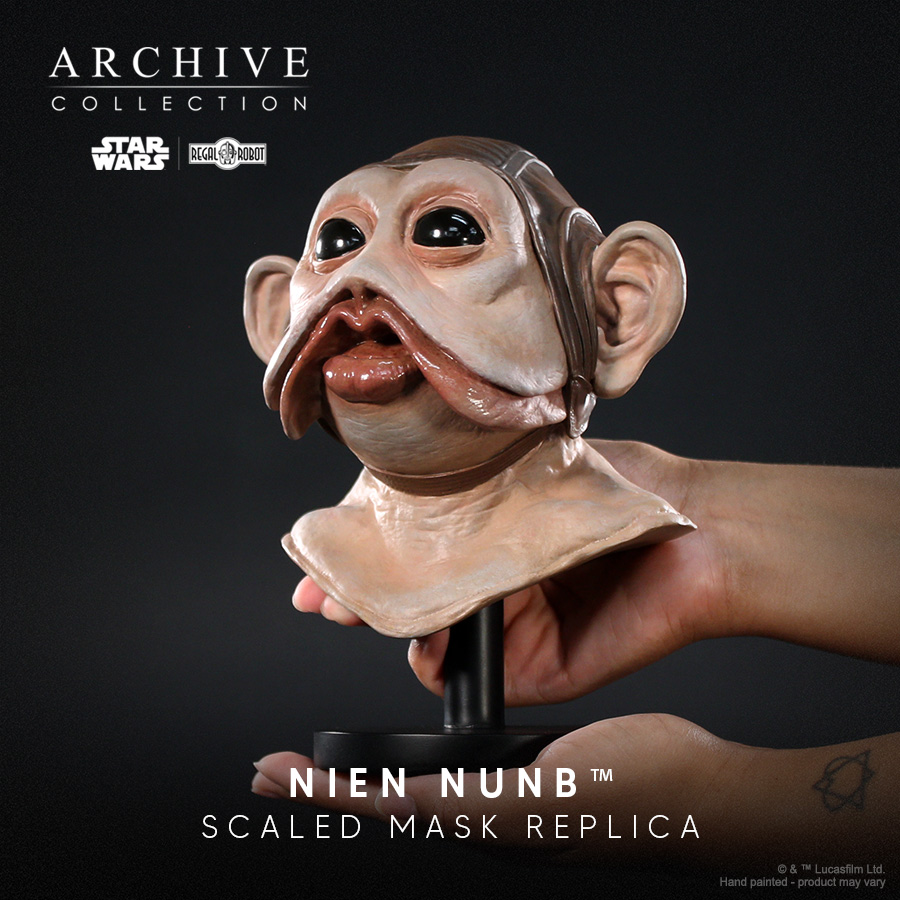 Star Wars prop archives creature mask replicas by Regal Robot