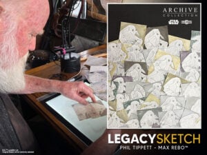 Original sketch by Phil Tippett