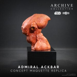 Admiral Ackbar statue bust by Regal Robot