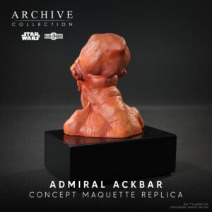 Admiral Ackbar statue bust by Regal Robot