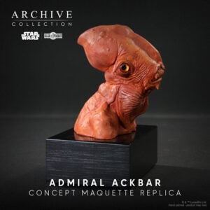 Admiral Ackbar statue bust by Regal Robot