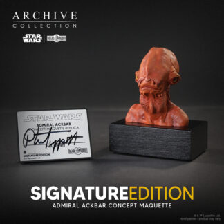 Admiral Ackbar statue bust by Regal Robot