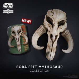 Boba Fett costume armor mythosaur aka bantha skull symbol