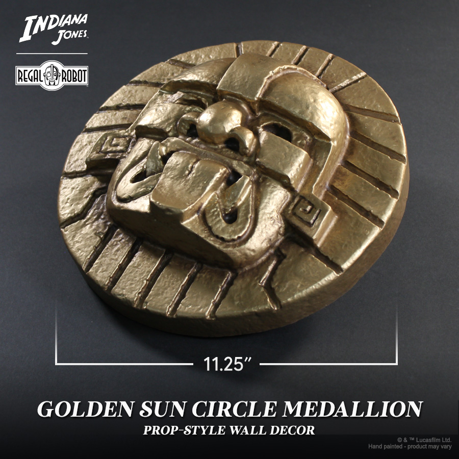 Indiana Jones props and wall decor from Regal Robot
