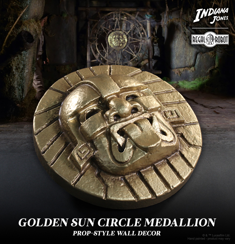 Indiana Jones props and wall decor from Regal Robot