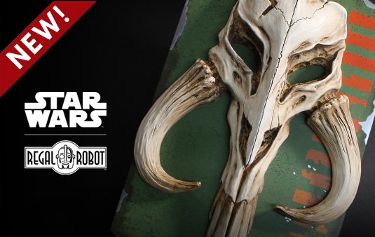 Boba Fett costume armor mythosaur aka bantha skull symbol