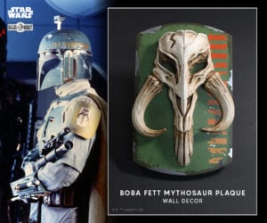 Boba Fett costume armor mythosaur aka bantha skull symbol