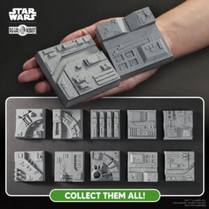 death star model prop tiles for sale