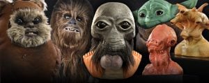 Star wars replica prop characters and statues