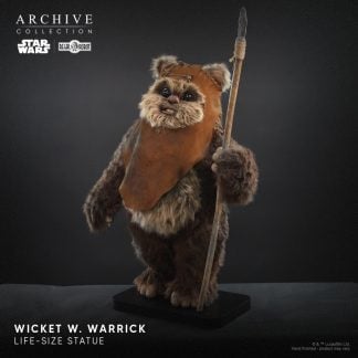 Wicket Life-Sized Statue with BONUS SIGNATURE PLAQUE