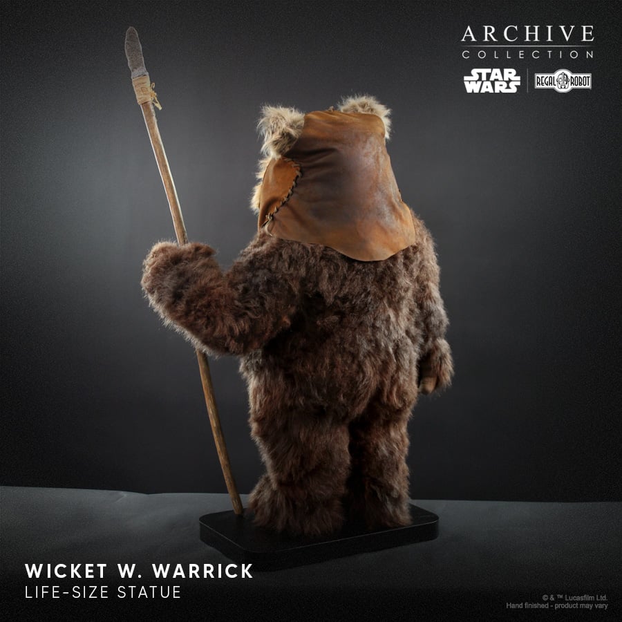 Wicket Life-Sized Statue with BONUS SIGNATURE PLAQUE - Image 7