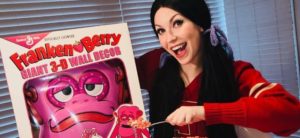 Franken Berry retroagogo wall decor